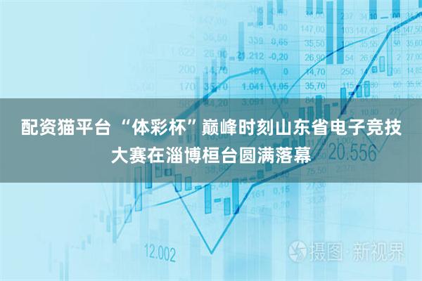 配资猫平台 “体彩杯”巅峰时刻山东省电子竞技大赛在淄博桓台圆满落幕
